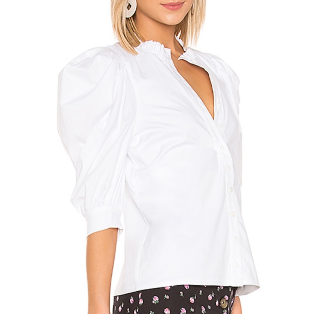 LPA Gioia white top, size XS